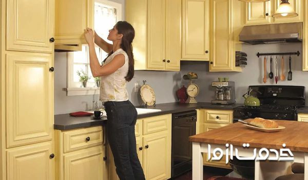 رنگ کابینت فلزی